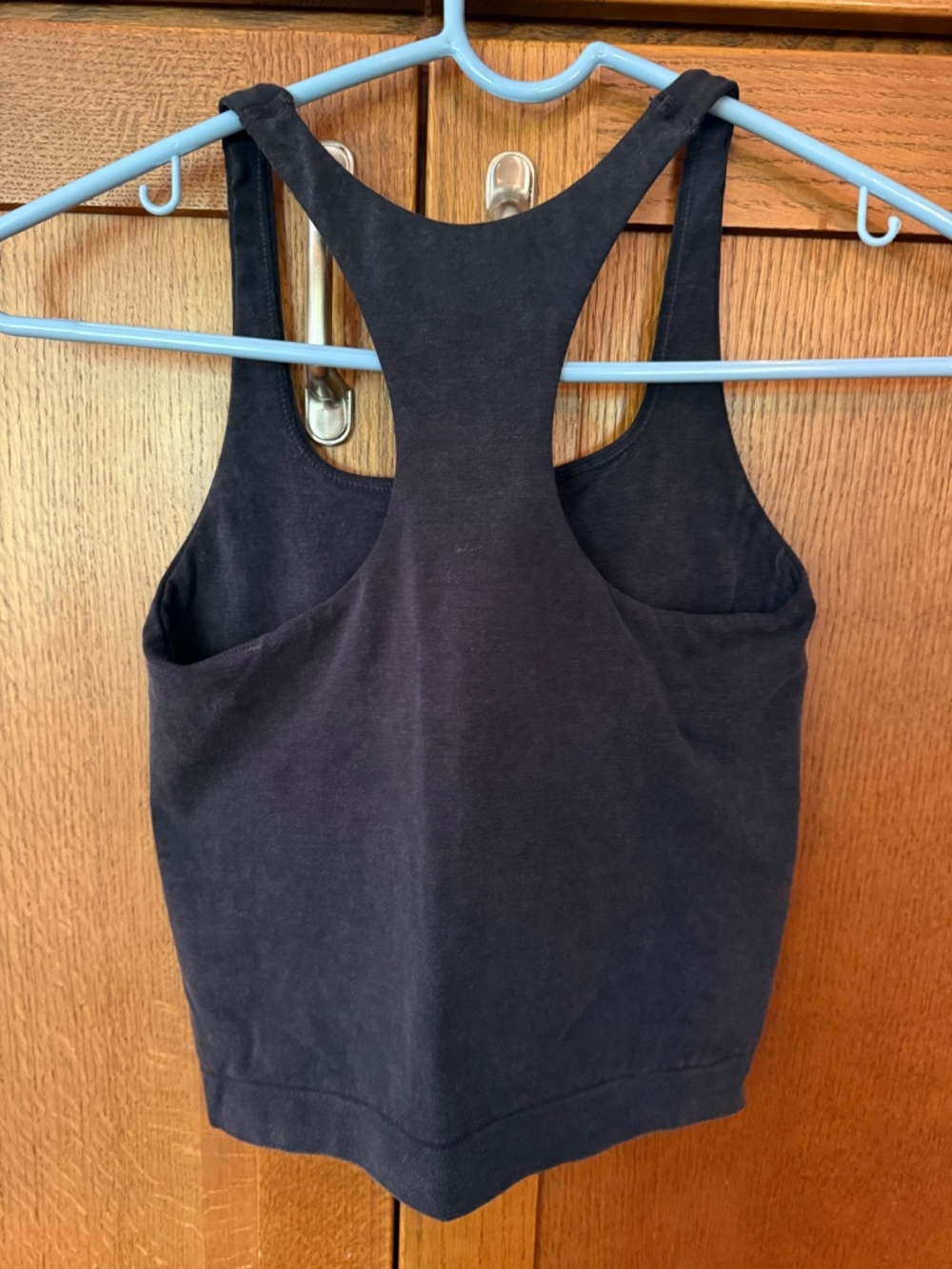Free People Movement Go To Smooth Square Neck Cami Size XS/S Washed Black - Picture 2 of 4